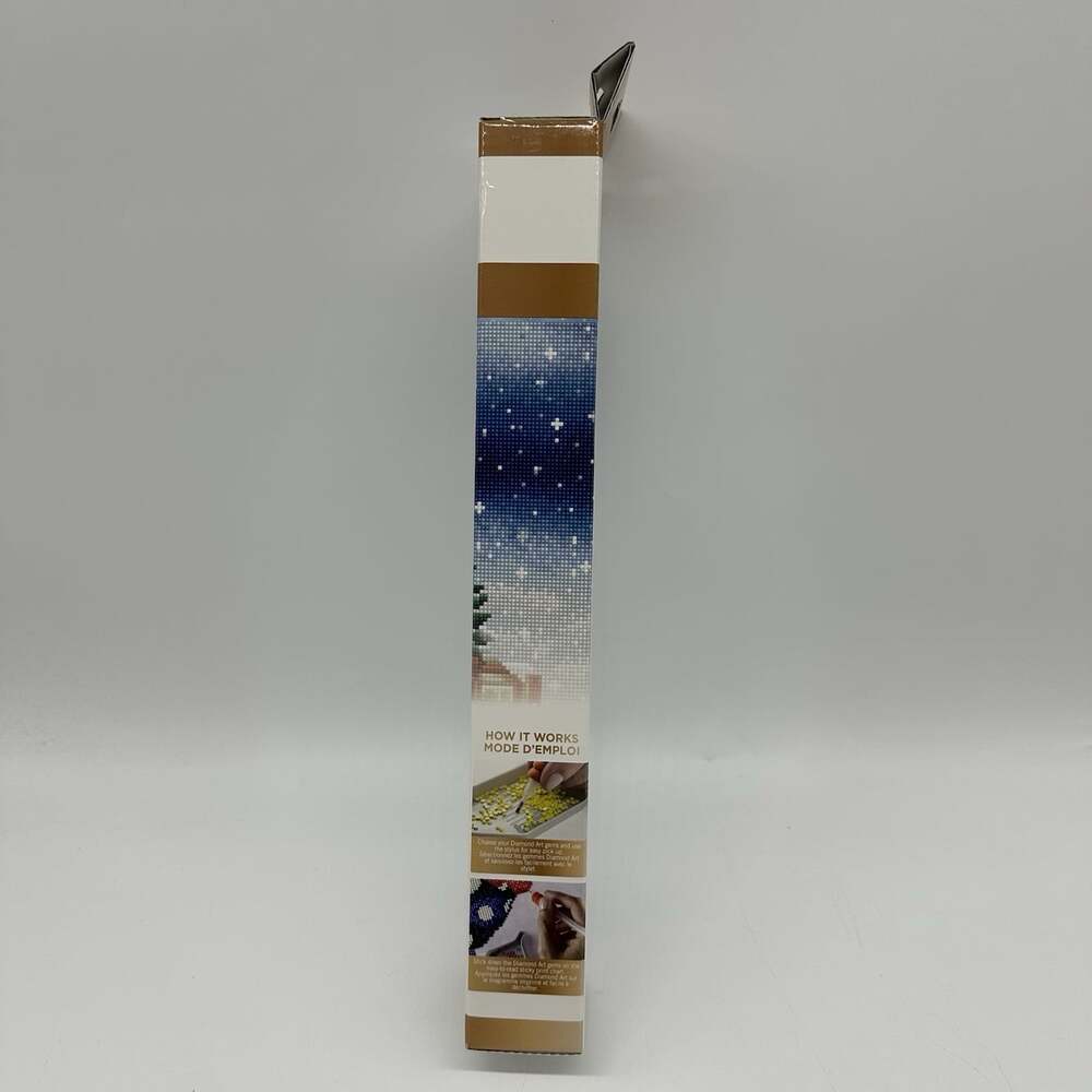 Diamond Art by Leisure Arts Holiday Christmas Tree 12x12 Paint by Number Kit - Picture 6 of 8